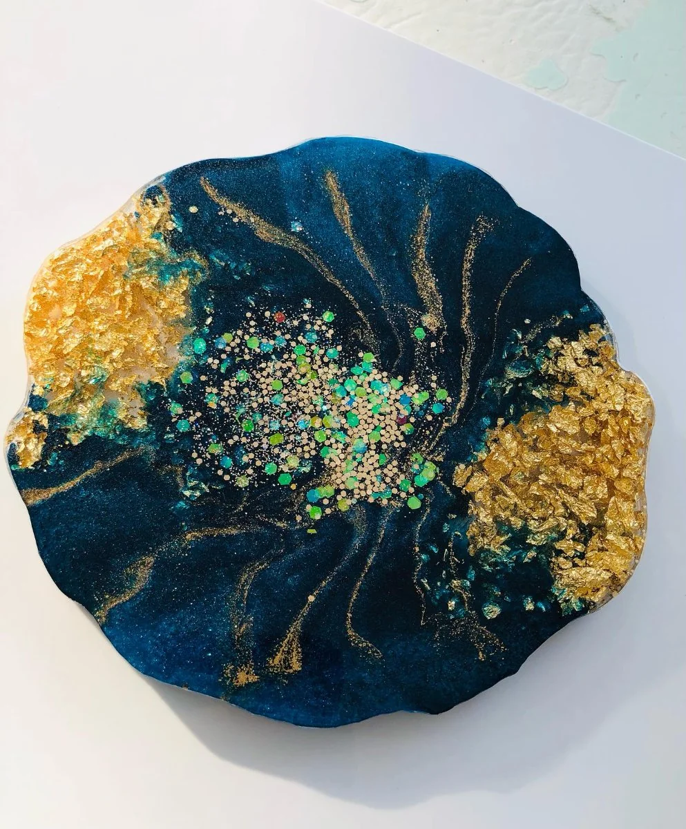 Customised Resin Coaster