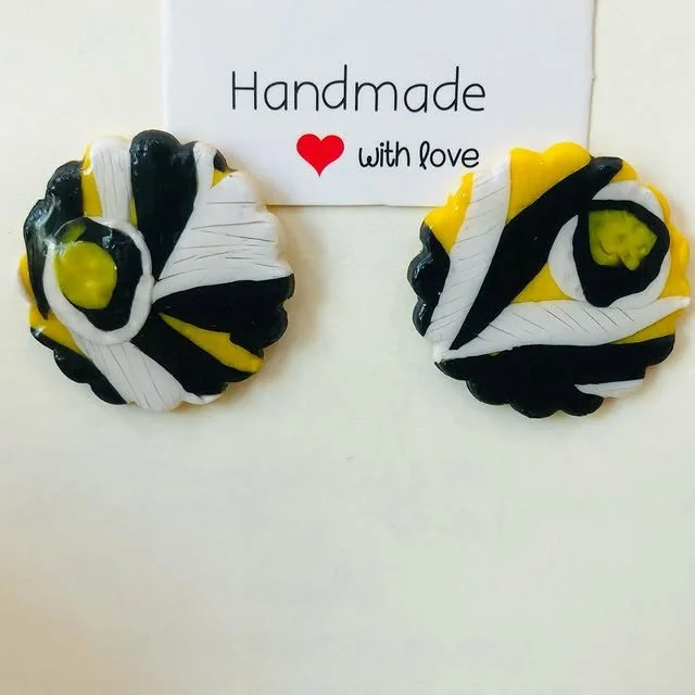 Handmade Polymer Clay Earrings