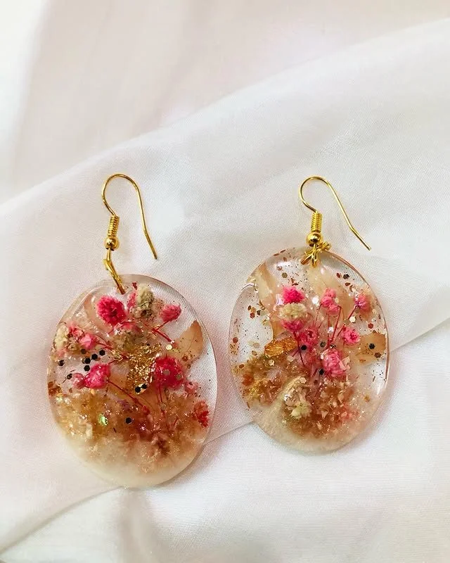 Handmade Resin & Natural dried flowers