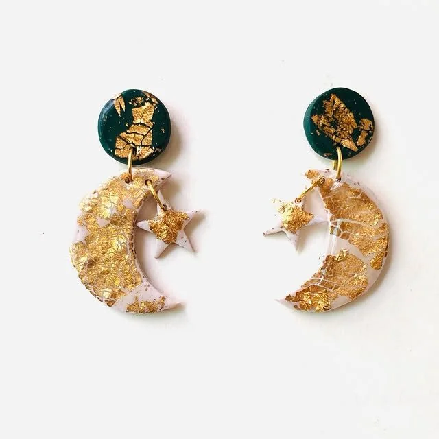 Handmade Polymer Clay Earrings