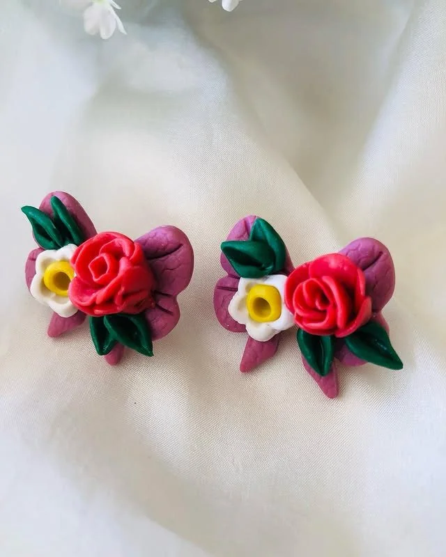 Handmade Polymer Clay Earrings